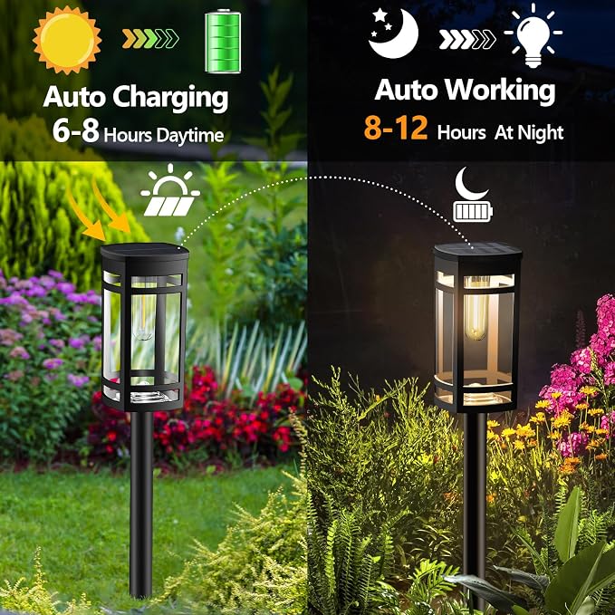 EXCMARK 16 Pack Solar Lights Outdoor Waterproof - Image 5