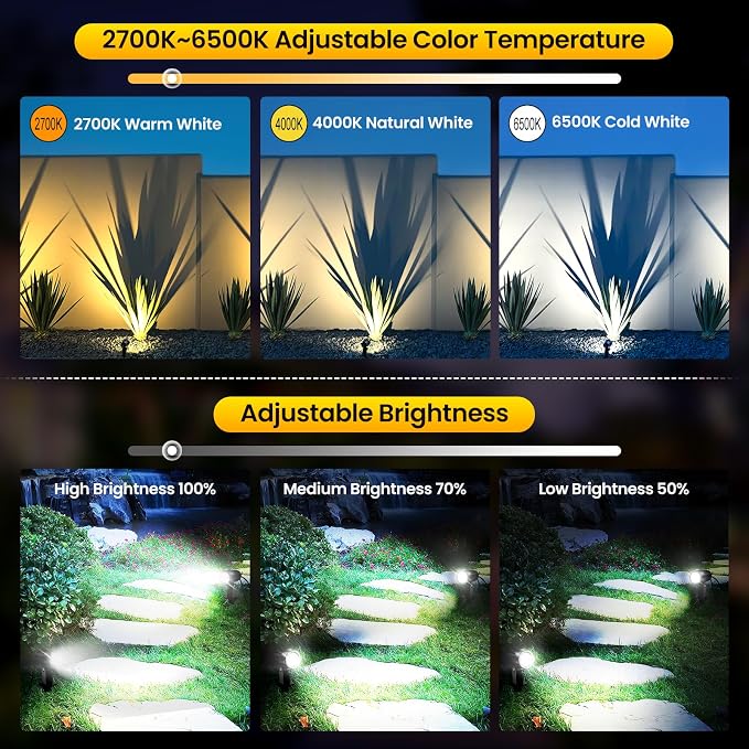 LED Landscape Lighting Kit Outdoor Landscape Lights - Image 4