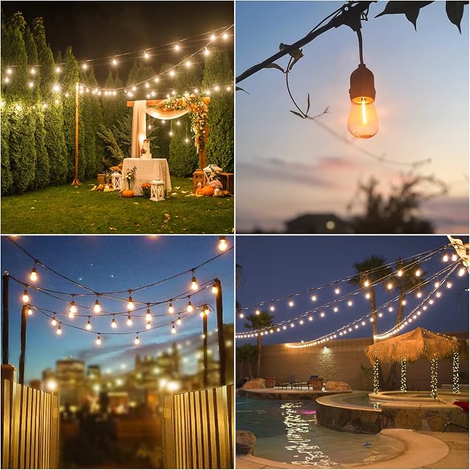 ZJOJO Solar String Lights Outdoor Waterproof 100FT, Solar Lights Outdoor - Image 8