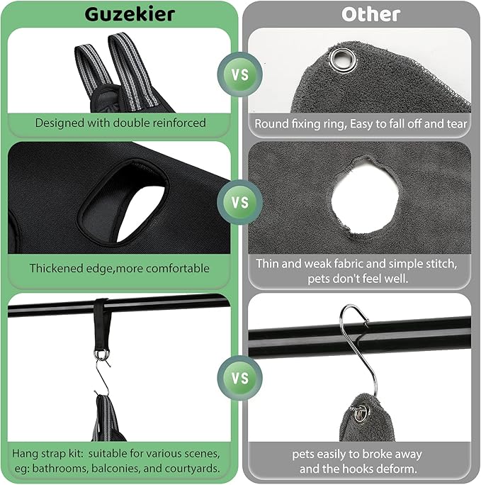 Guzekier Pet Dog Grooming Hammock Harness - Image 4