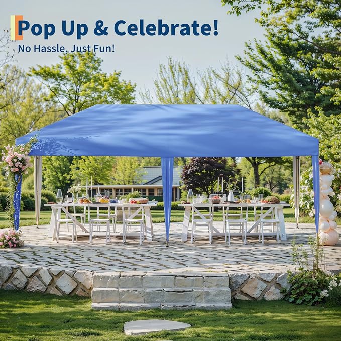 Garvee 10x10 Pop Up Canopy Tent, Heavy Duty Commercial Instant Shelter - Image 5