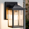 Outdoor Wall Lantern, Exterior Waterproof Wall Sconce Light Fixture, Anti-Rust by MATAMEYE