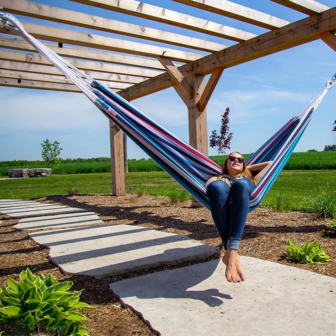 Vivere Brazilian Style Double Hammock - Image 5