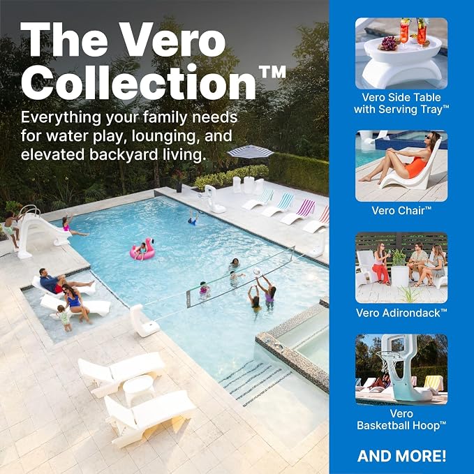 Step2 Vero Pool Lounger, Fade-Resistant, Waterproof Patio Furniture, Pool - Image 9
