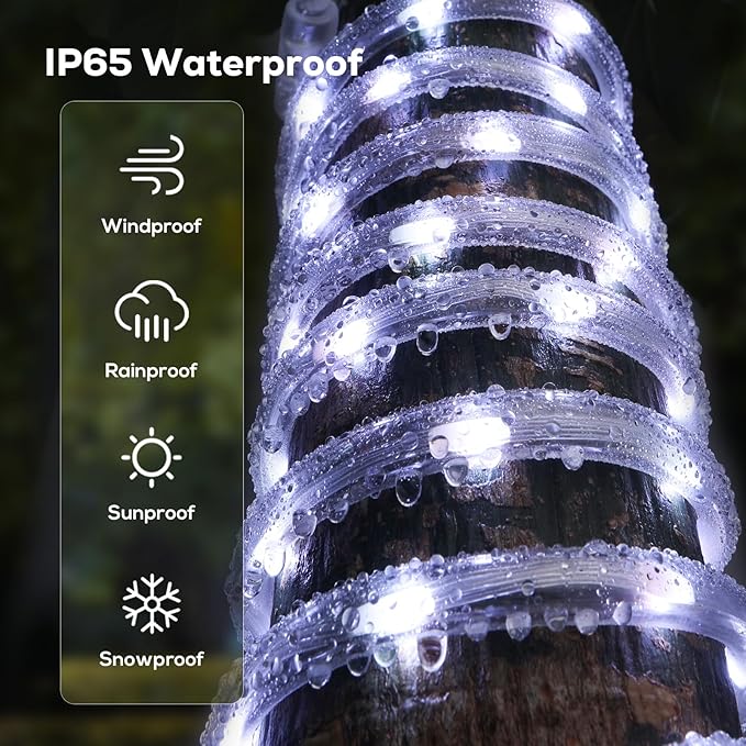 100Ft 720 LED Rope Lights Outdoor Waterproof - Image 3