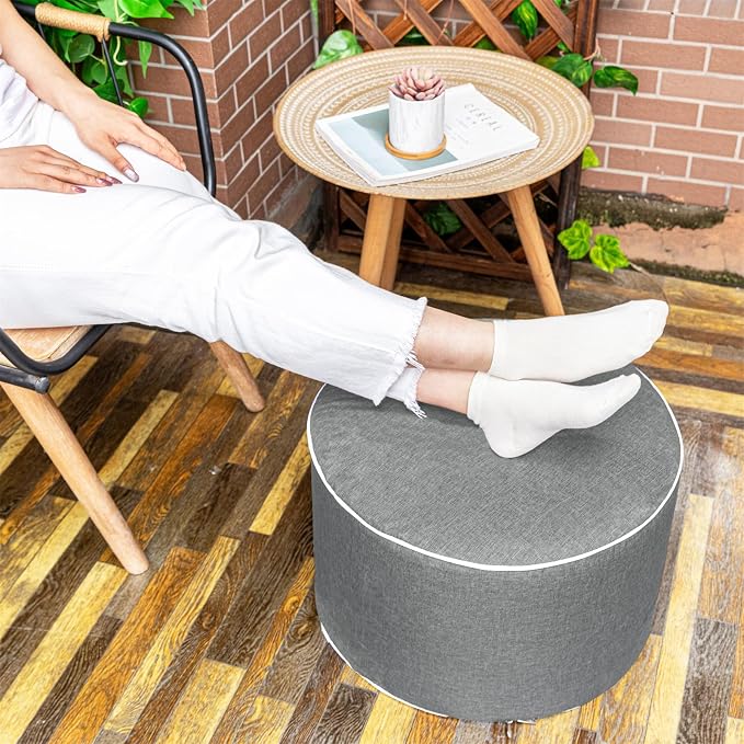 Outdoor Ottoman Outdoor Ottomans - Image 4