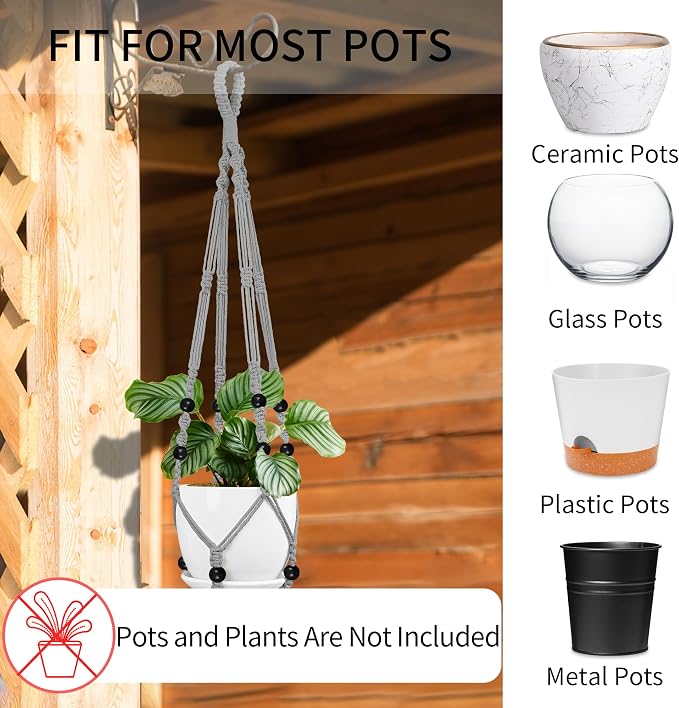 Macrame Plant Hanger - Image 3