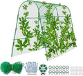codree Cucumber Trellis for Raised Bed, 63 x 63 Inch U-Shape Garden Trellis for by codree