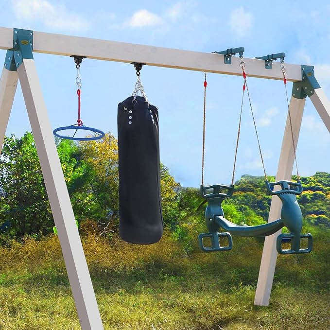 BETOOLL Heavy Duty Swing Hangers Swing Set Hardware Playground Porch Yoga Seat - Image 5