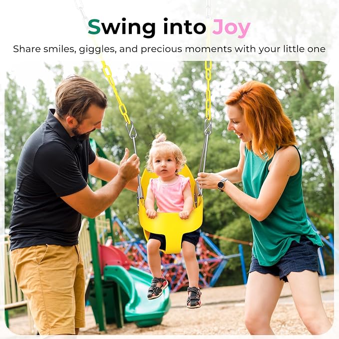 DECORLIFE Toddler Swing - Image 6