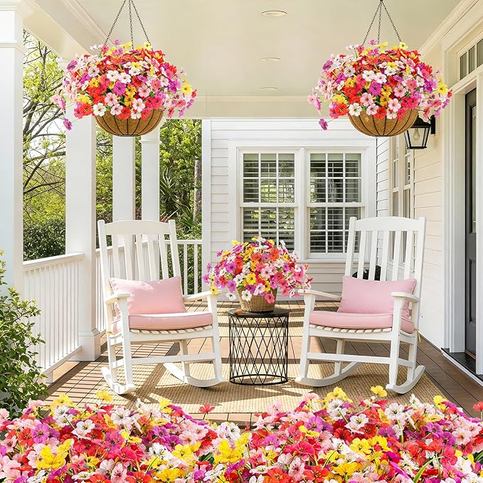 MACTING 24 Bundles Artificial Flowers - Image 7