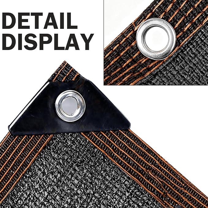 Shade Cloth for Garden Plants Greenhouse, 40-50% Sunblock Neting -for Outdoor - Image 7