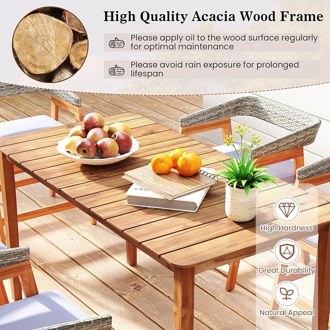 Tangkula 5 Piece Patio Dining Set - Image 5