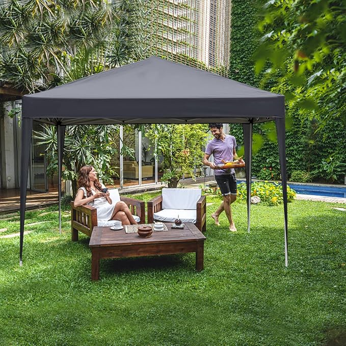 Outvita 10x10ft Ez Pop Up Canopy, Portable Instant Canopy Tent - Image 7