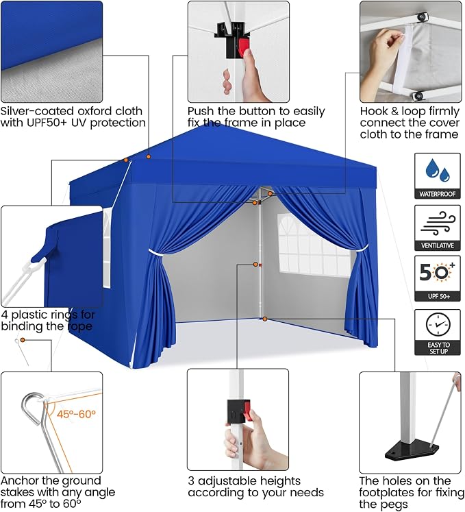 Yaheetech 10x10 Pop Up Canopy - Image 4