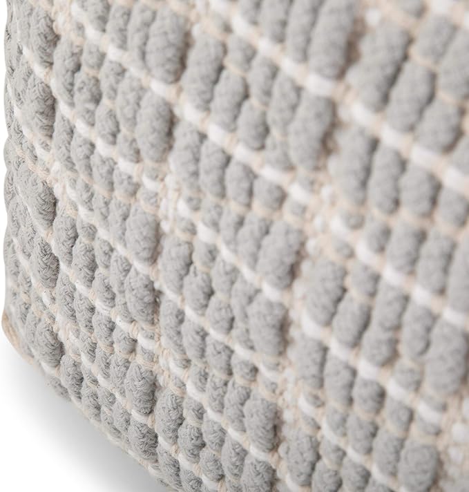 SIMPLIHOME Noreen Square Pouf - Image 7