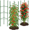 3 Pack Extra Larger Tomato Cages, 51in*17in Adjustable Tomatoes Plant Stakes by MYMULIKEHOME