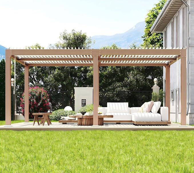 Garvee Louvered Pergola by Garvee