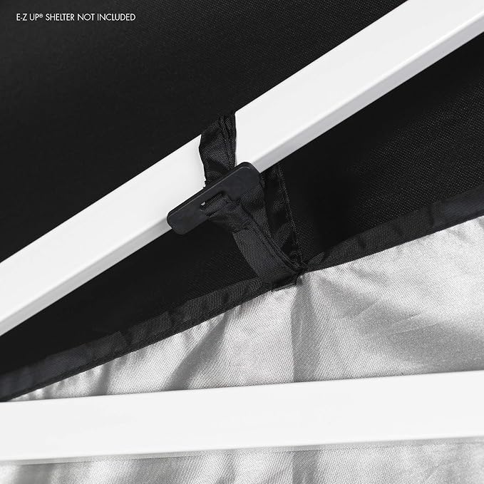 E-Z UP Food Booth Sidewall Kit, Fits 10' x 10' Straight Leg Canopy, Includes 2 - Image 10