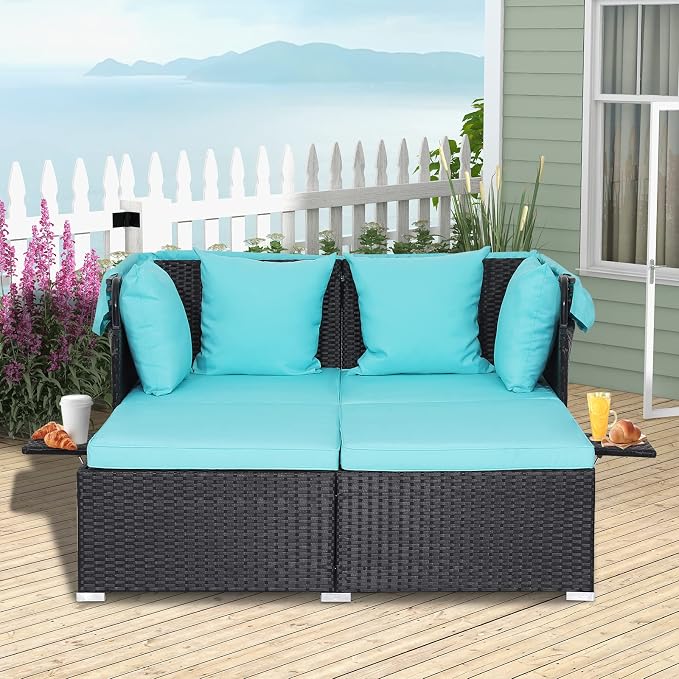 RELAX4LIFE Patio Outdoor Daybed - Image 9