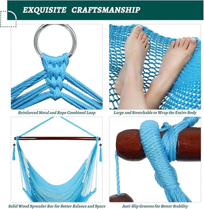 Caribbean Hammock Swing Chair - Image 3