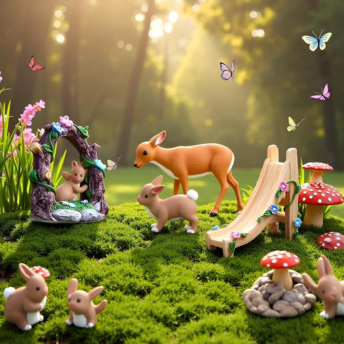 Kai Dream Miniature Fairy Garden Accessories Set, 2 Piece Resin Decorative - Image 2
