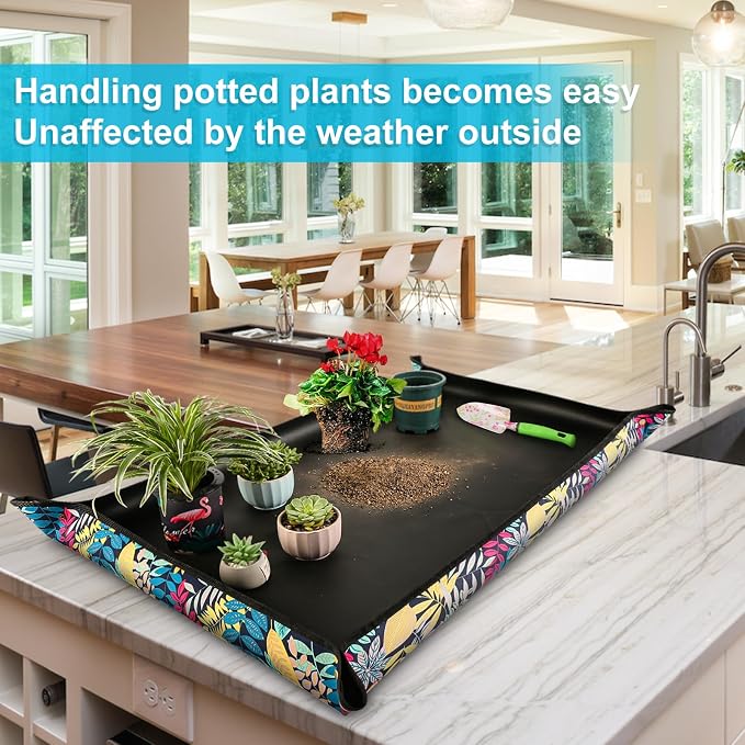2PCS 43.5"x 29.5" Extra Large Repotting Mat - Image 3