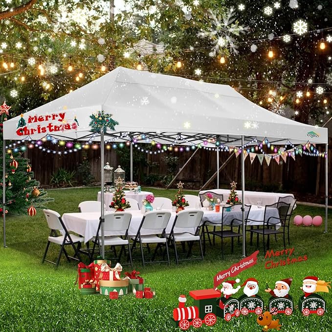 COBIZI 10x20 Heavy Duty Pop up Canopy Tent - Image 2