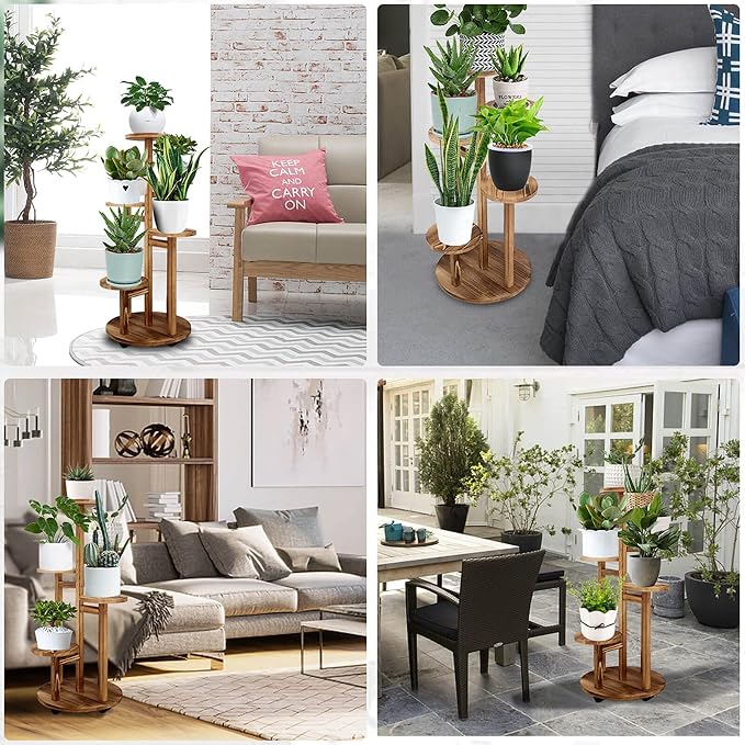 GEEBOBO 5 Tiered Tall Plant Stand - Image 4