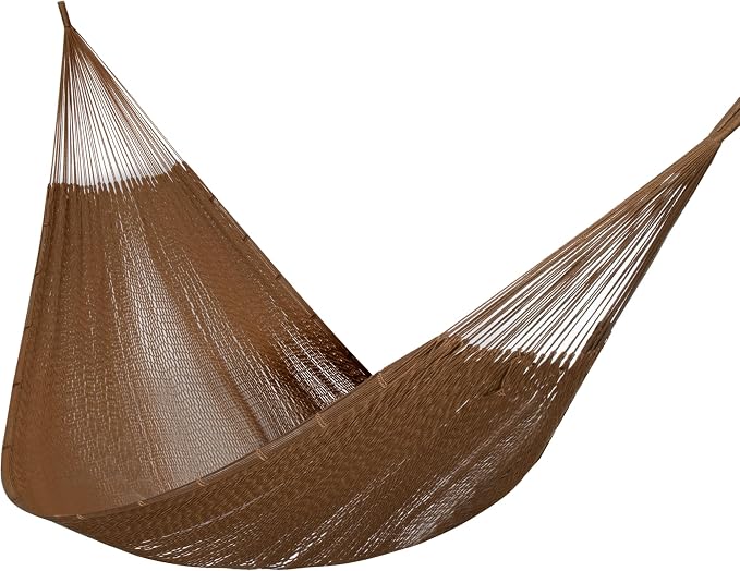 PNAEUT Handwoven Mayan Hammock, Thick Soft Rope Double Hammock by PNAEUT