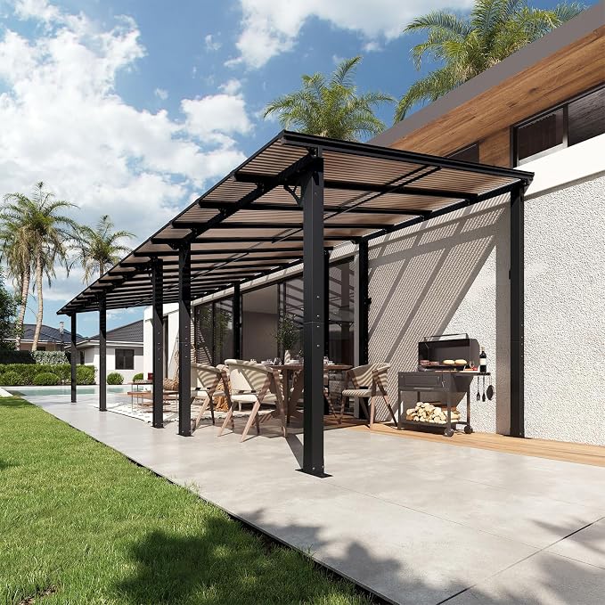 Aoxun 30' x 10' Pergola for Patio, Gazebo - Image 6