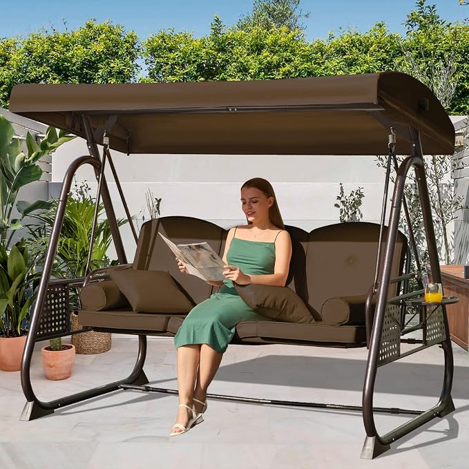 3 in 1 Outdoor Porch Swing by YALISSEY