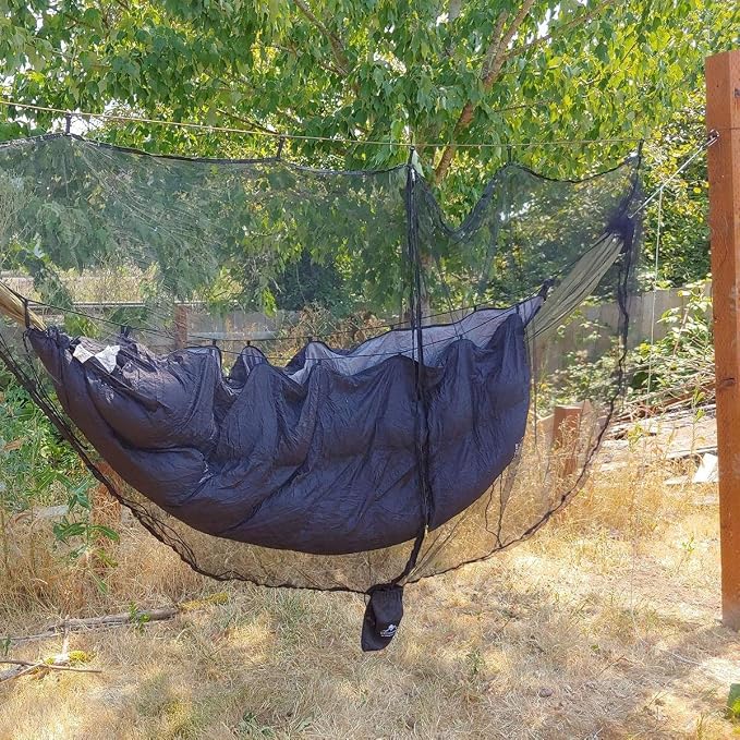 Hammock Bug Mosquito Net XL 11x4.6FT No-See-Ums Polyester Fabric - Image 7