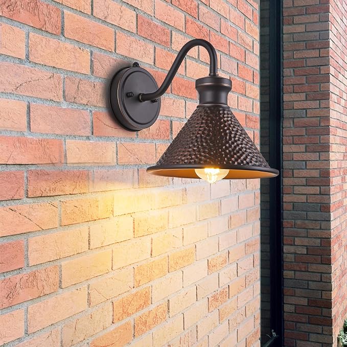 Dusk to Dawn Outdoor Gooseneck Wall Sconce - Image 8