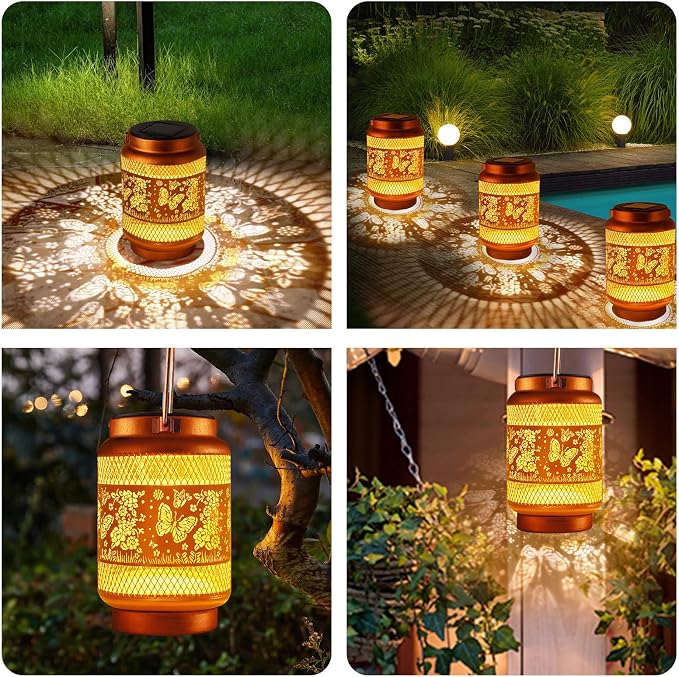 Solar Lanterns Outdoor Waterproof Birthday Gifts - Image 4