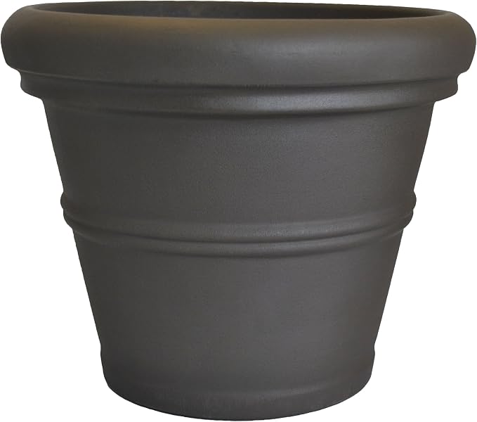 Tusco Products RR36ES Classic Rolled Rim Garden Planter by TuscoProducts