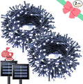 JMEXSUSS 2 Pack Solar String Lights Outdoor Waterproof, Total 66 FT 200 LED by JMEXSUSS