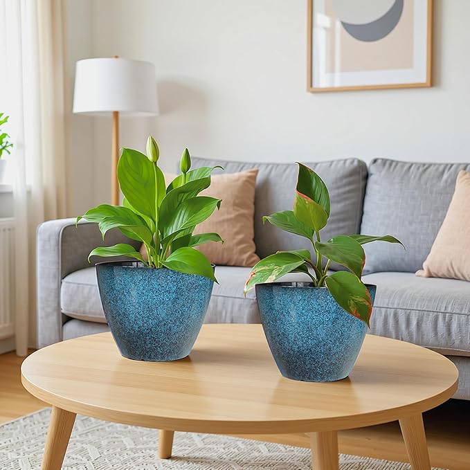 8 inch Plant Pots, Flower Pots for Garden Home Decor - Image 5