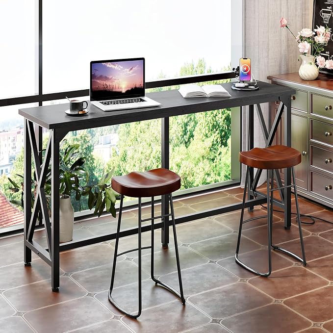 55'' Bar Table, Kitchen Dining Table - Image 3