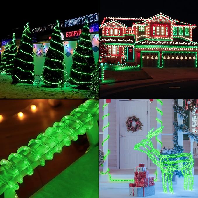200ft LED Rope Lights Outdoor, 1440 LED Flexible Tube Lights - Image 8