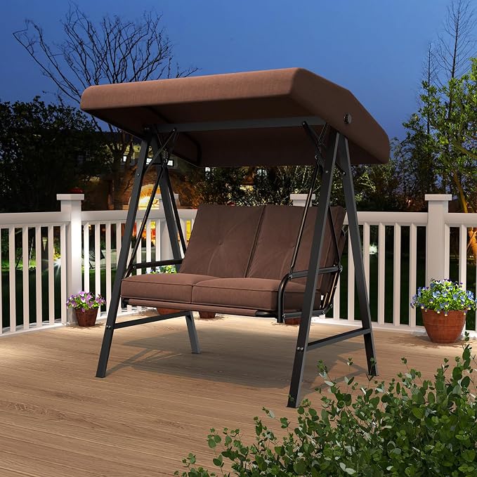 AECOJOY Outdoor Patio Swing Chair - Image 9