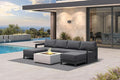 PURPLE LEAF Patio Furniture Set U-Shaped Outdoor Couch by Unknown