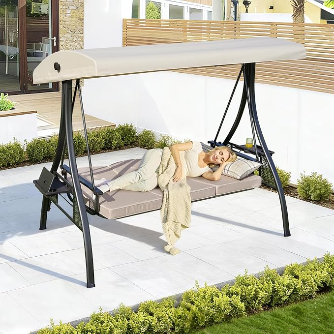 3-in-1 Convertible Outdoor Swing - Image 6