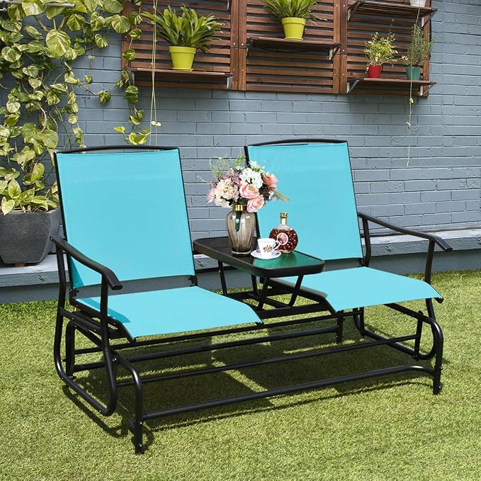 Giantex Patio Bench Glider Chair - Image 2
