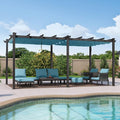 PURPLE LEAF 12' X 18' Outdoor Pergola by PURPLELEAF