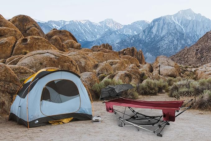 Zenithen Limited Portable Folding Metal Framed Hammock - Image 5