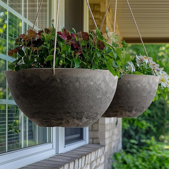 LA JOLIE MUSE Large Hanging Planters - Image 2