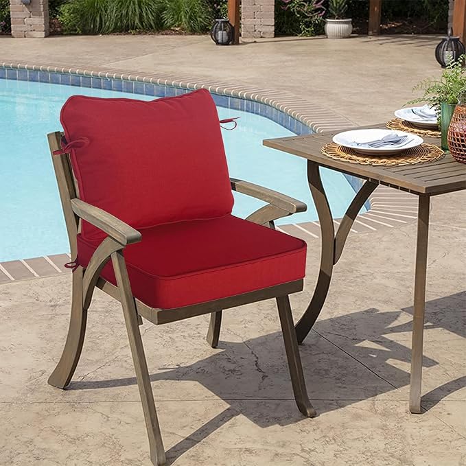 Goodgoods 19"x19" Outdoor Universal Cushion Set of 1 Water-Proof - Image 3