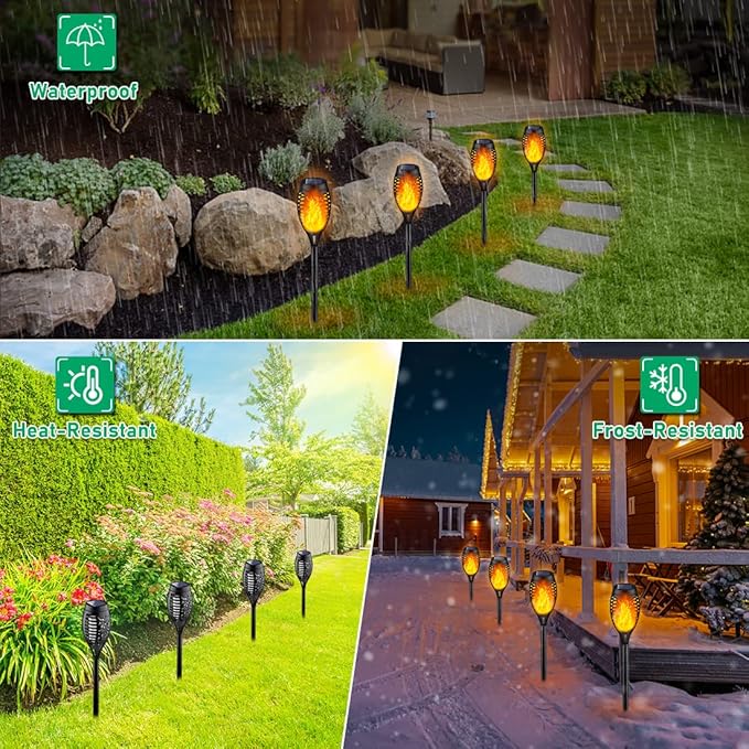 IkeeRuic Solar Flame Torch Lights - Image 4