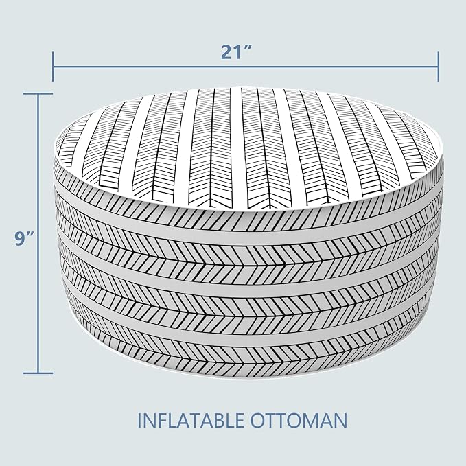 LVTXIII Indoor/Outdoor Inflatable Ottoman - Image 3